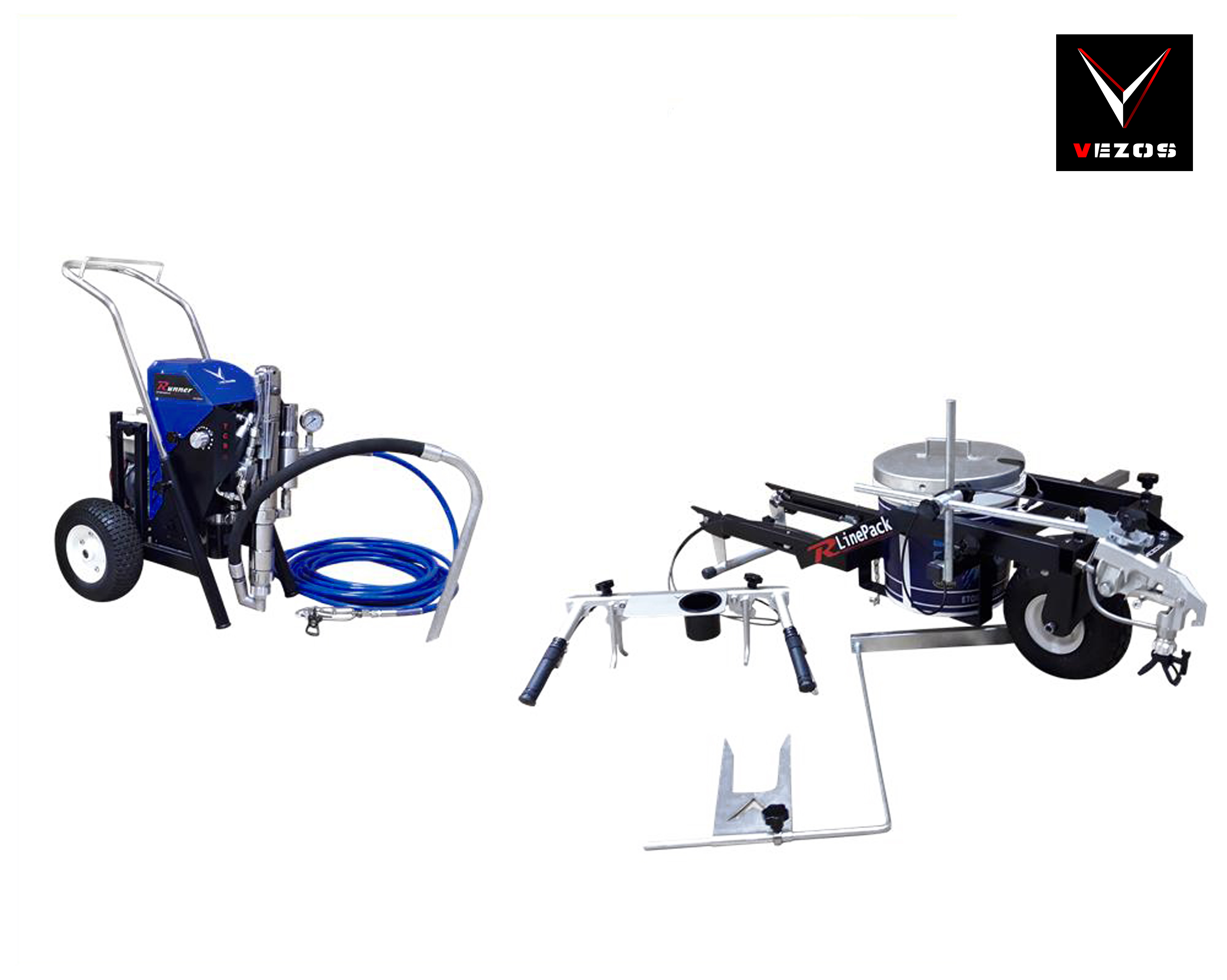 transformation line striping kit - airless sprayer