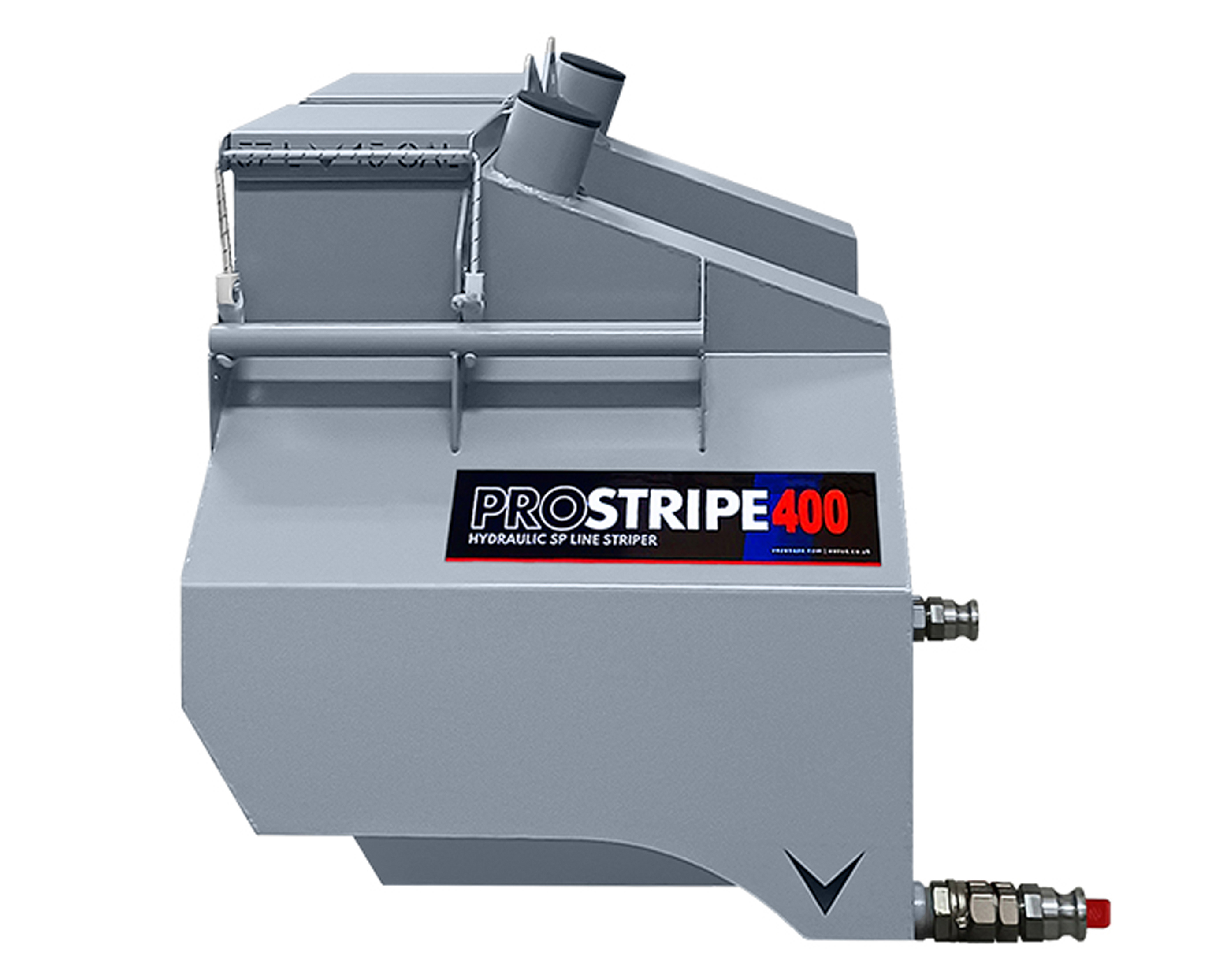 double colour paint hopper