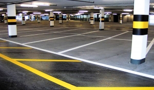 parking garage striping vezos