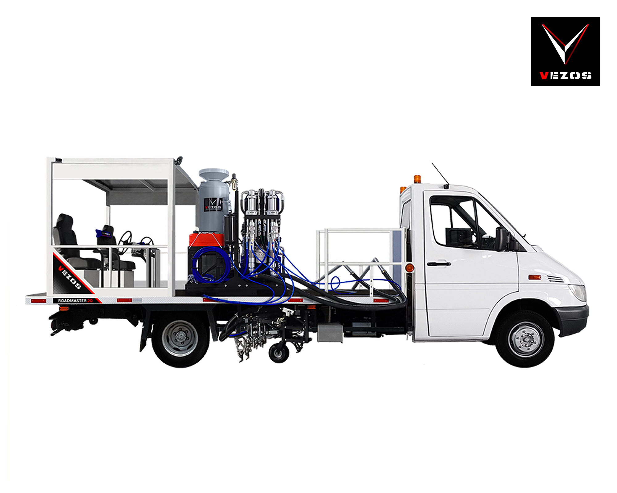 VEZOS Line Striping and Road Marking Truck ROADMASTER 20