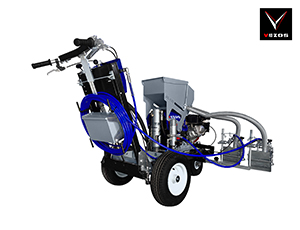 Walk Behind Line Striper PROSTRIPE 200 WB - 2 Paint Gun - Gravity Glass Bead System