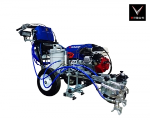 Walk Behind Line Striper PROSTRIPE 200 WB - 2 Paint Gun - Gravity Glass Bead System