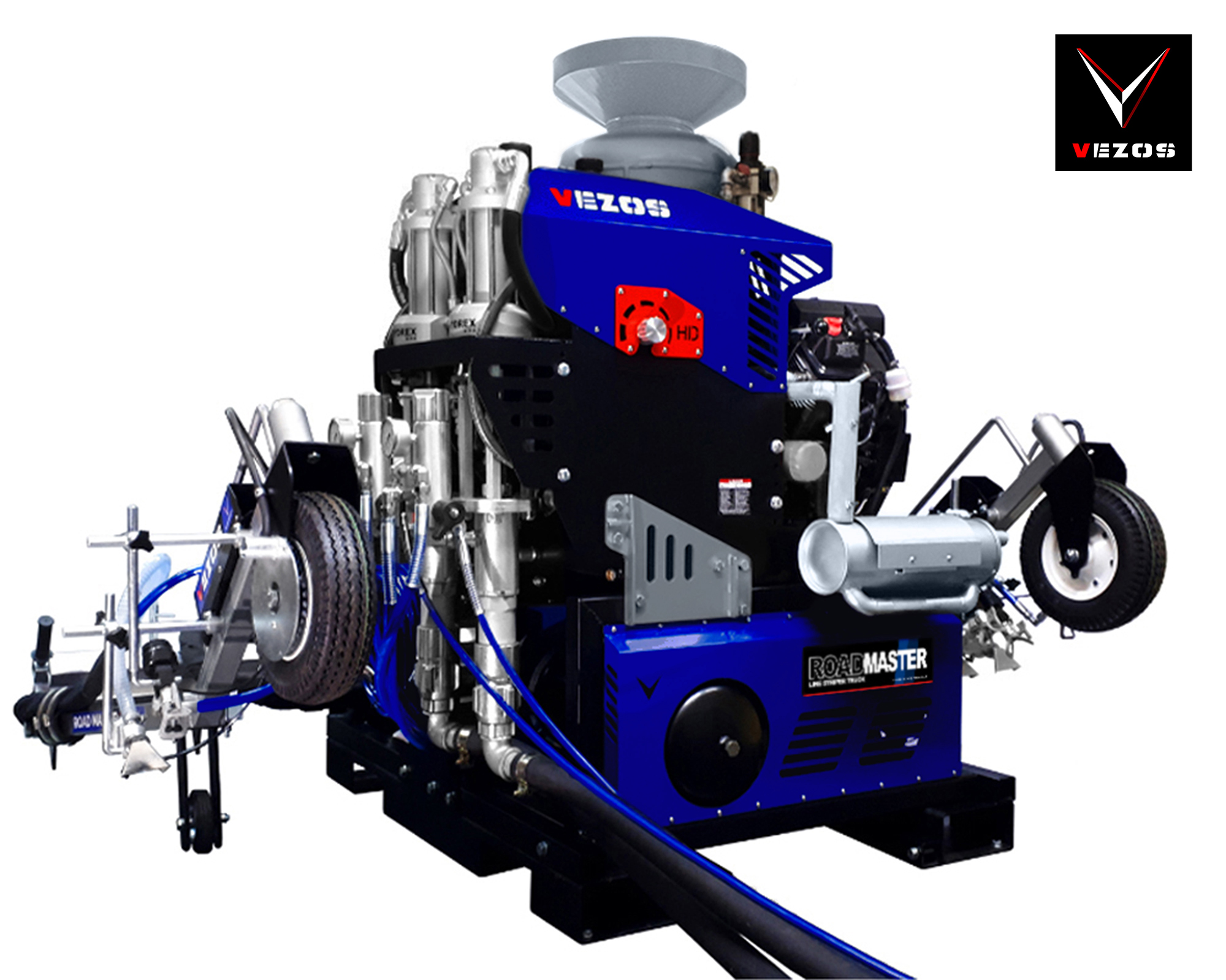 truck mounted line stripers vezos